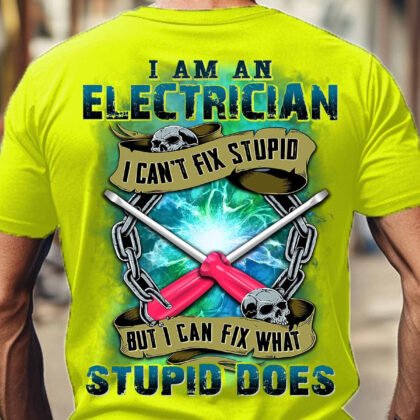 I am a Electrician I can Fix What Stupid Does